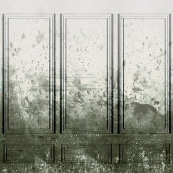 Fototapet, Patinated Panels, Moss, Rebel Walls - Img 2
