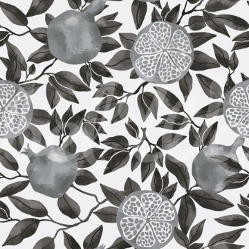 Fototapet, Pomegranate, Graphite, Rebel Walls - Img 2
