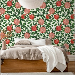 Fototapet, Pomegranate, Green, Rebel Walls - Img 3
