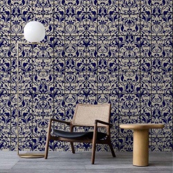 Fototapet Porcelain Blue, VLAdiLA - Img 3