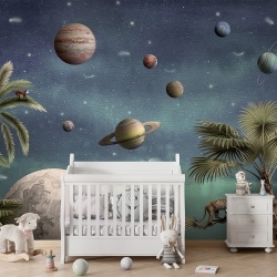 Fototapet Pretty Planets, Kikki Belle