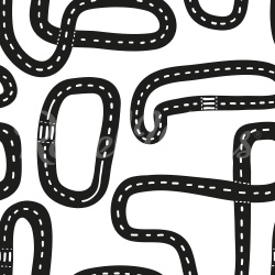 Fototapet, Race Track, Graphite, Rebel Walls - Img 2