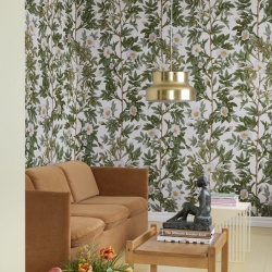 Fototapet, Rose Hip, Green, Rebel Walls