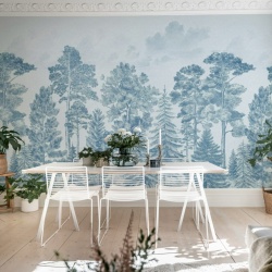 Fototapet, Scandinavian Bellewood, Vintage Blue, Rebel Walls - Img 6