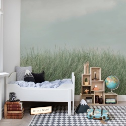 Fototapet, Scandinavian Reed, Green, Rebel Walls - Img 3