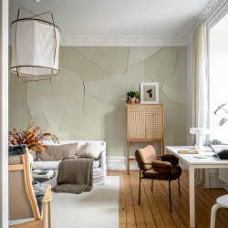 Fototapet, Serene Layers, Beige, Rebel Walls