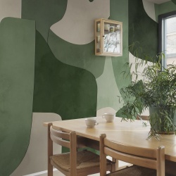 Fototapet, Serene Layers, Green, Rebel Walls - Img 3