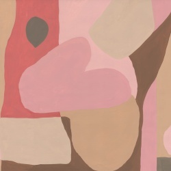 Fototapet, Shapes, Pink, Rebel Walls - Img 2