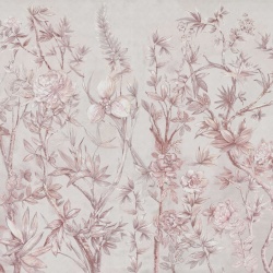 Fototapet, Silk Floral, Dusty Pink, Rebel Walls - Img 6