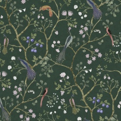 Fototapet, Songbirds, Emerald, Rebel Walls - Img 6