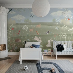 Fototapet, Spring Meadow, Multi, Rebel Walls