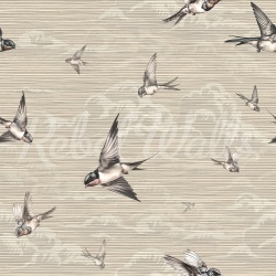 Fototapet, Swallow Sky, Beige, Rebel Walls - Img 2