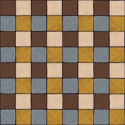 Fototapet, Tile, Orange, Rebel Walls - Img 2
