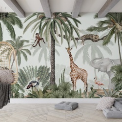 Fototapet Tropical Jive, Kikki Belle