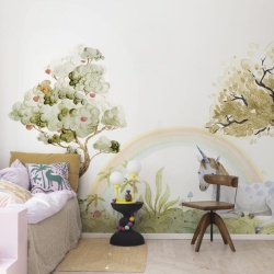 Fototapet, Unicorn Dream, Rainbow, Rebel Walls