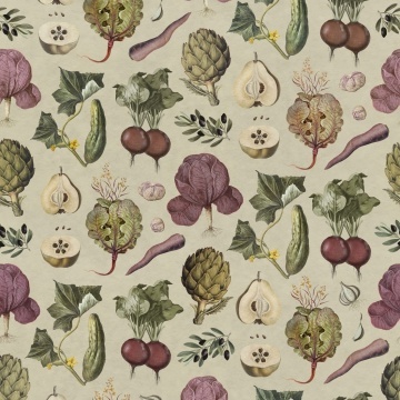 Fototapet, Vintage Greens, Beige, Rebel Walls - Img 2