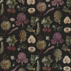 Fototapet, Vintage Greens, Black, Rebel Walls - Img 2