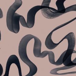 Fototapet, Waves, Pink, Rebel Walls - Img 2