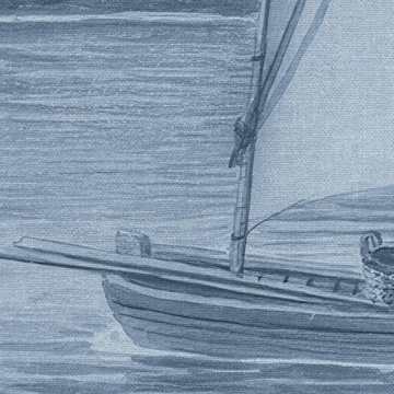 Fototapet, Weekend Sail, Blue, Rebel Walls - Img 4