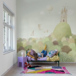 Fototapet, Whimsy Castle, Summer, Rebel Walls - Img 3