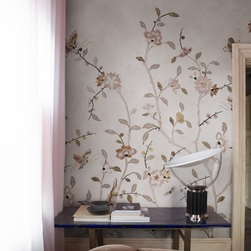 Fototapet, Whispering Petals, Pink, Rebel Walls - Img 3