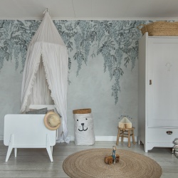 Fototapet, Whispers Wisteria, Blue, Rebel Walls - Img 3