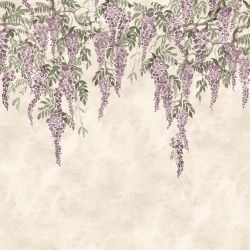 Fototapet, Whispers Wisteria, Purple, Rebel Walls - Img 2