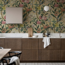 Fototapet, Winding Bloom, Summer Greenery, Rebel Walls - Img 3