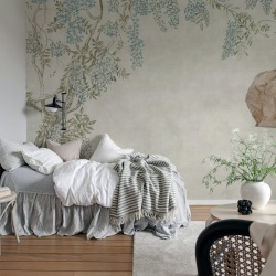 Fototapet, Wisteria Garden, Light Blue, Rebel Walls - Img 3
