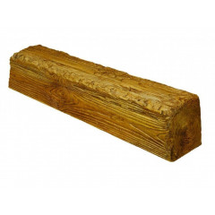 Grinda decorativa din poliuretan, maro deschis, rustic, 12х12cm, EQ006L - Img 1