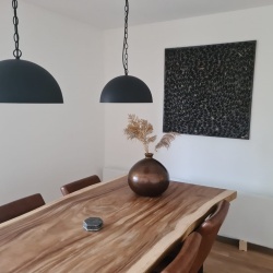 Panou decorativ 3D, Scoici, Dutch Dyke Black, 100x100 cm - Img 16