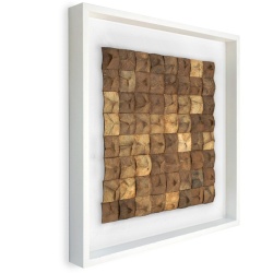 Panou decorativ lemn, Coconut, Barobadur Grand Canyon White - Img 2