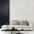 Panou riflaj decorativ 3D Olmo, Negru, 12.2x1.2x270 cm - Img 7