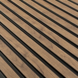 Panou riflaj decorativ 3D Olmo, Oak Craft, 12.2x1.2x270 cm