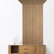 Panou riflaj decorativ 3D Olmo, Oak Gold II, 12.2x1.2x270 cm - Img 8