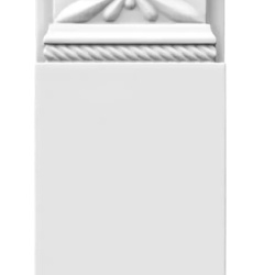 Piesa decorativa din poliuretan D402 - 2310.99x2.8 cm