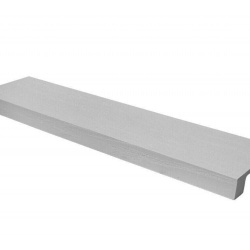 Placa decorativa din poliuretan,modern, alb ET506W