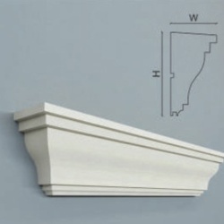 Solbanc exterior ST16A - 14x8x200 cm