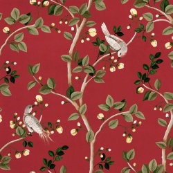 Tapet Birds Prosperity, Ruby, Coordonne 5mp / rola - Img 2