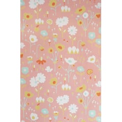 Tapet Bloom, Pink, Majvillan - Img 1