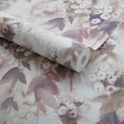 Tapet, Cascade, Warm Sand Pink Luxury Floral, 1838 Wallcoverings, 5.3mp / rola - Img 2