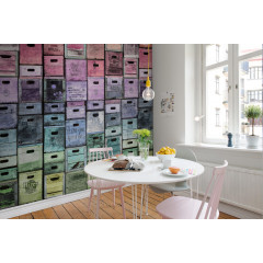 Tapet Color Boxes, Rebel Walls - Img 1