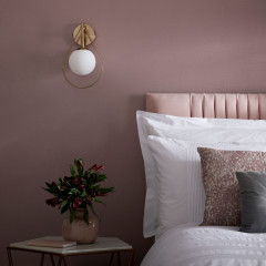 Tapet Emile, Rose Pink Luxury Crackle, 1838 Wallcoverings, 5.3mp / rola - Img 1
