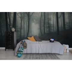 Tapet Forest in Fog, Rebel Walls - Img 3
