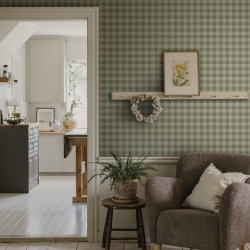 Tapet lavabil, Harry, Forest Green, Sandberg, 5.3mp / rola