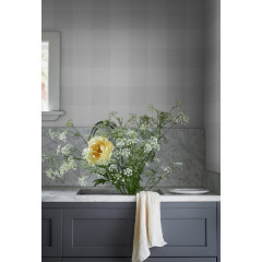 Tapet lavabil Lykke, Mineral Grey, Sandberg, 5mp / rola - Img 3
