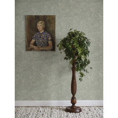 Tapet lavabil Marion, Sage Green, Sandberg, 5.3mp / rola - Img 3
