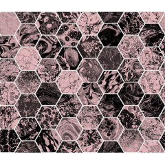 Tapet Mixed Memories, Dusty Pink, Rebel Walls - Img 2