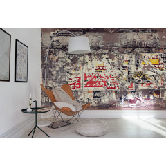 Tapet Paper Concrete, Rebel Walls - Img 1