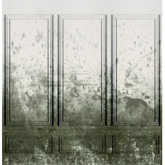 Tapet Patinated Panels, Moss, Rebel Walls - Img 2